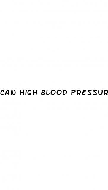 can high blood pressure meds cause high blood pressure