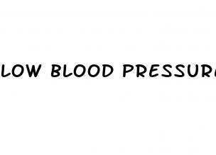 low blood pressure death