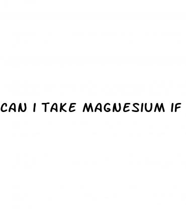 can i take magnesium if i have low blood pressure