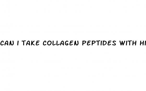 can i take collagen peptides with high blood pressure