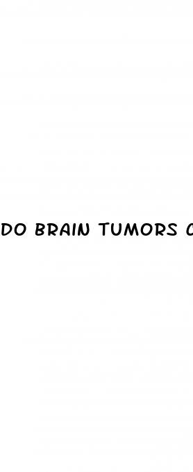 do brain tumors cause high blood pressure
