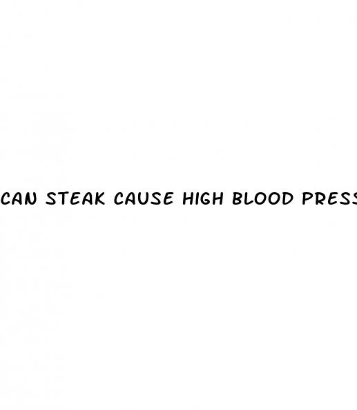 can steak cause high blood pressure
