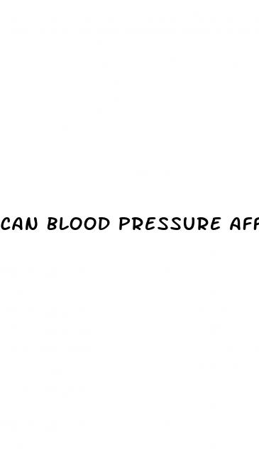 can blood pressure affect your hearing