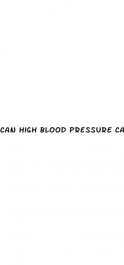 can high blood pressure cause body temperature to rise