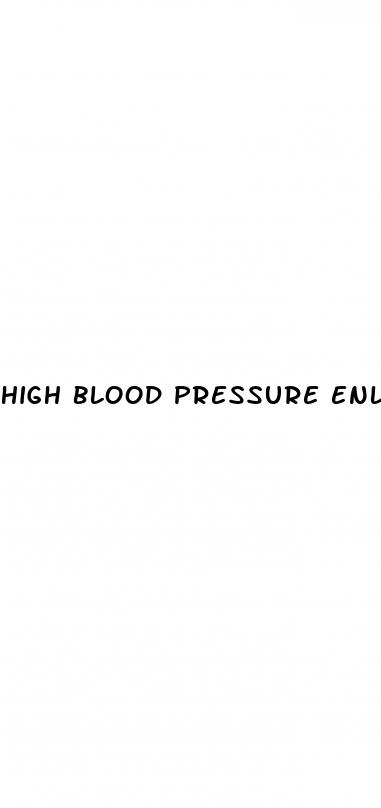 high blood pressure enlarged heart