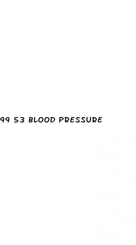 99 53 blood pressure