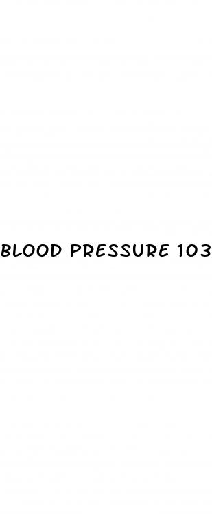 blood pressure 103 67