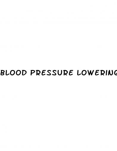 blood pressure lowering tea