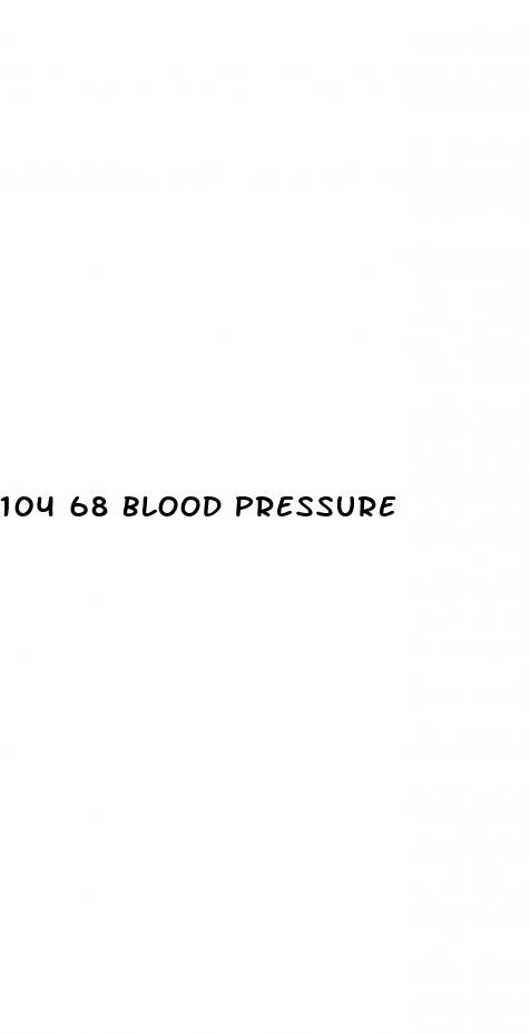 104 68 blood pressure