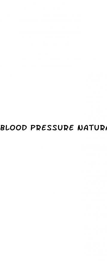 blood pressure natural remedy