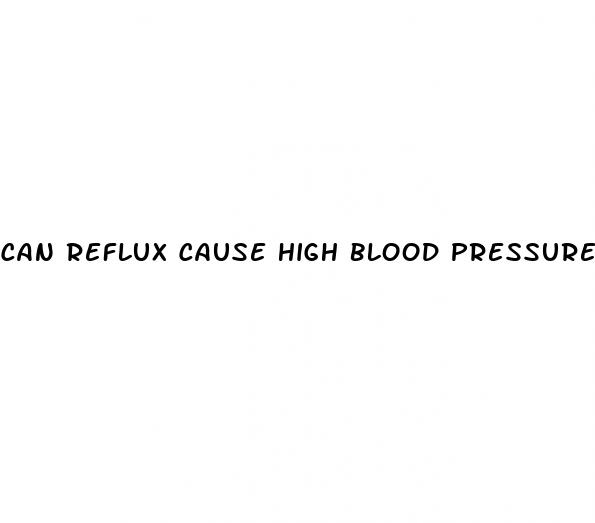 can reflux cause high blood pressure