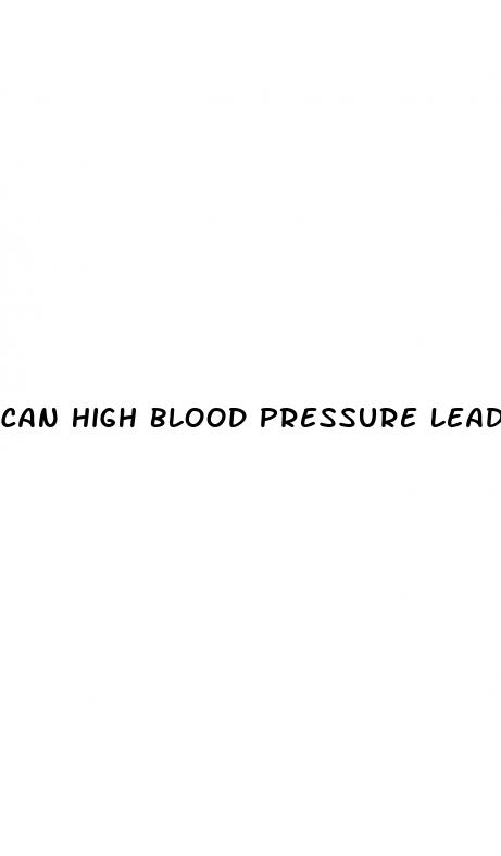 can high blood pressure lead to heart attack