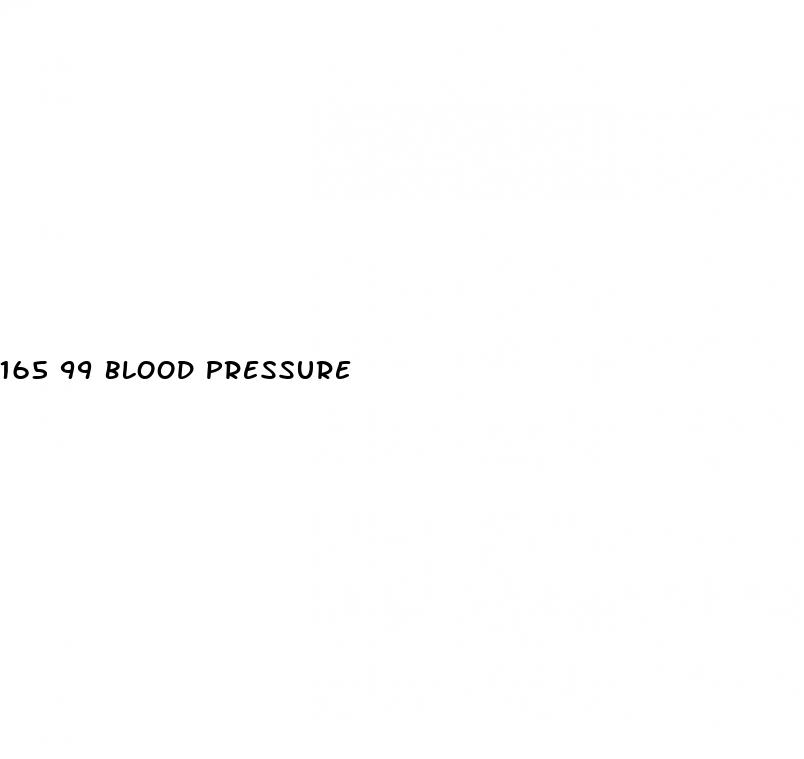 165 99 blood pressure