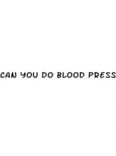 can you do blood pressure on apple watch