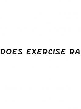 does exercise raise blood pressure