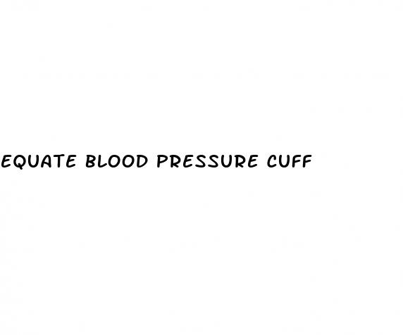 equate blood pressure cuff
