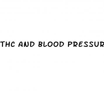 thc and blood pressure
