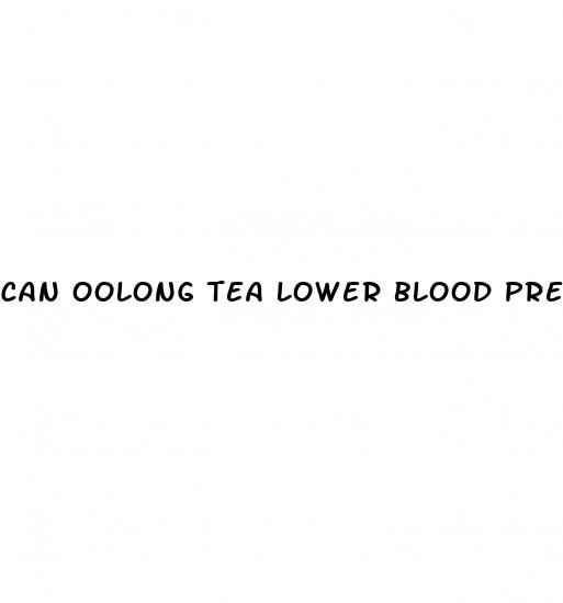 can oolong tea lower blood pressure