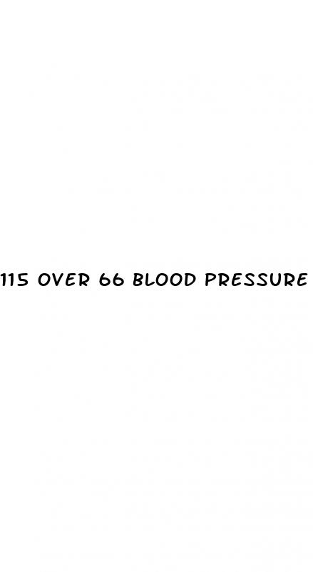 115 over 66 blood pressure