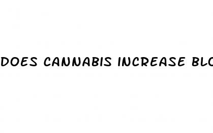does cannabis increase blood pressure