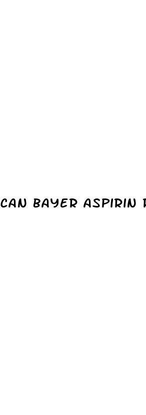can bayer aspirin raise blood pressure