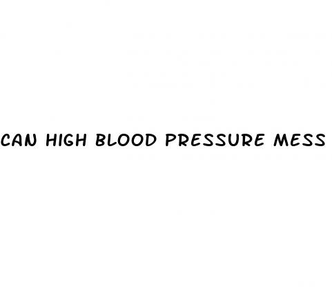 can high blood pressure mess with your eyes