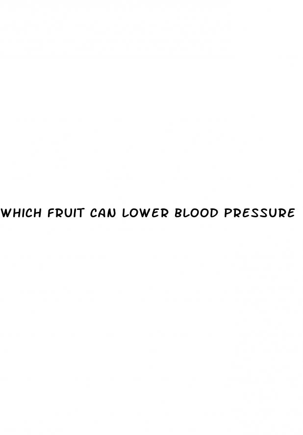 which fruit can lower blood pressure