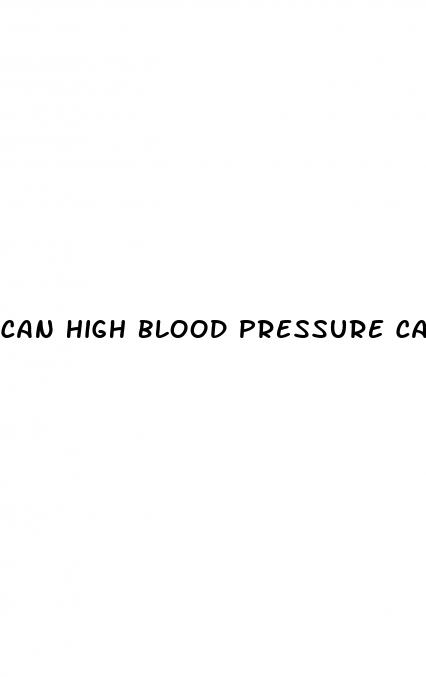 can high blood pressure cause passing out