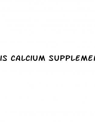 is calcium supplement good for high blood pressure