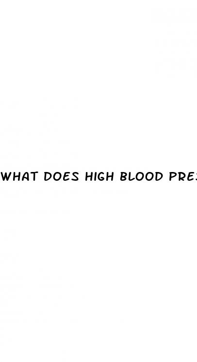 what does high blood pressure feel like for a woman