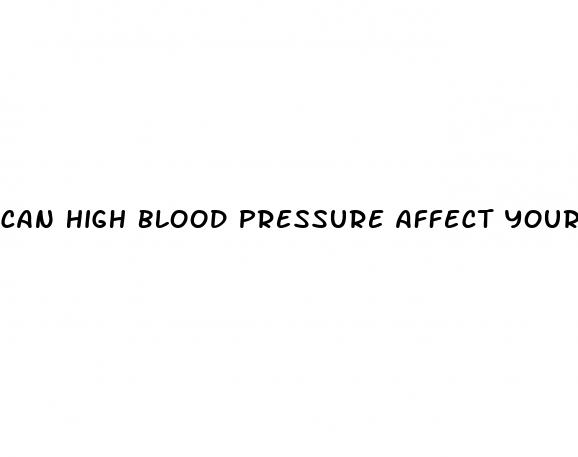 can high blood pressure affect your voice