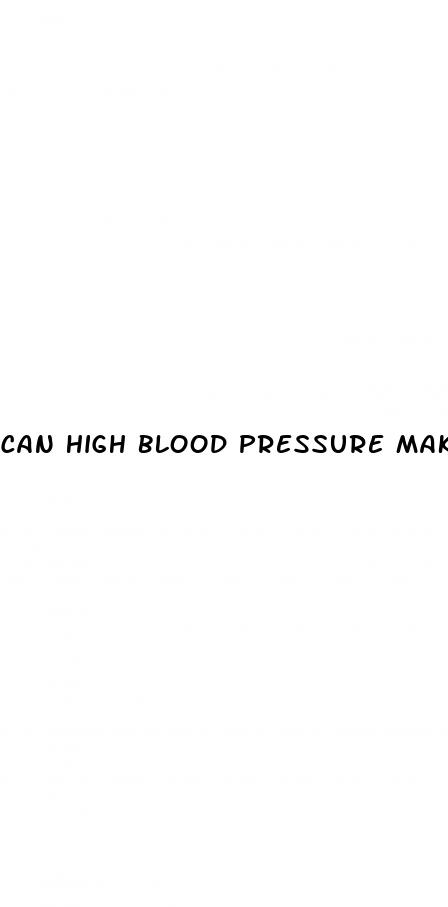 can high blood pressure make your eyes red