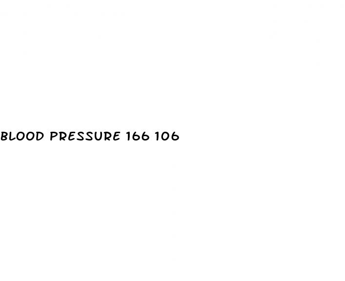 blood pressure 166 106