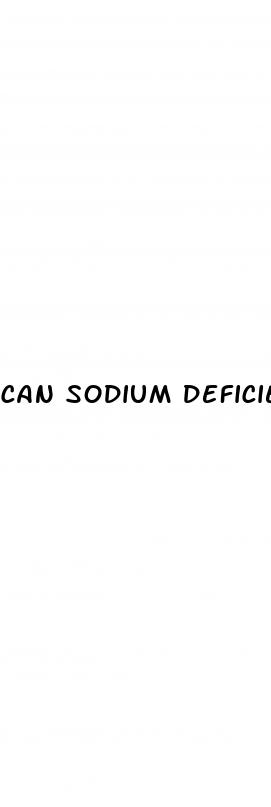 can sodium deficiency cause high blood pressure