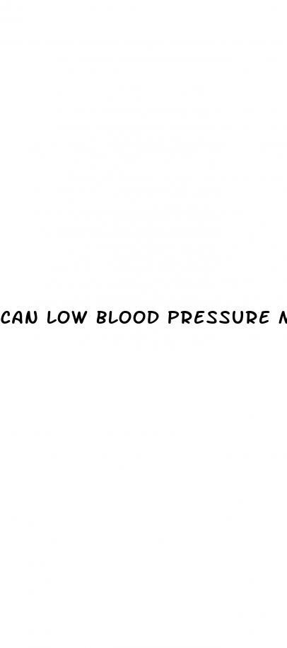 can low blood pressure make you sweat