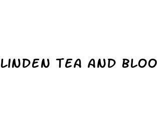 linden tea and blood pressure