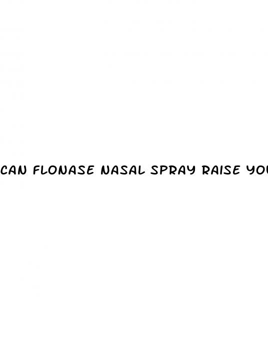 can flonase nasal spray raise your blood pressure