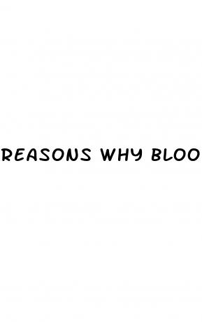 reasons why blood pressure is high