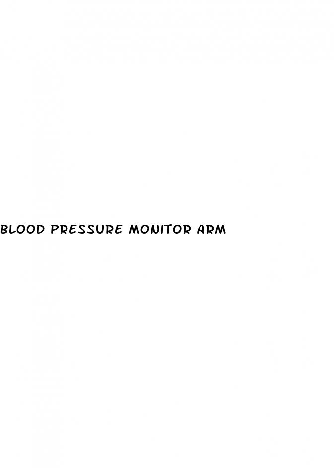 blood pressure monitor arm