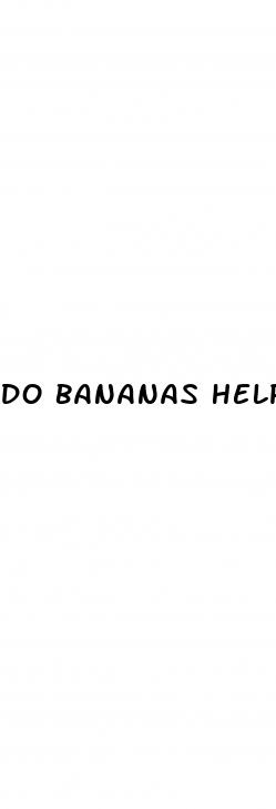 do bananas help reduce blood pressure