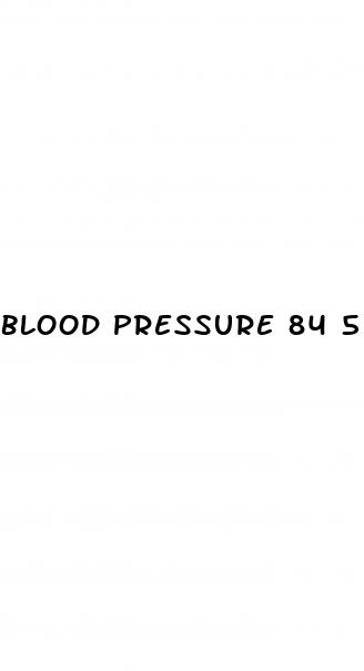 blood pressure 84 53