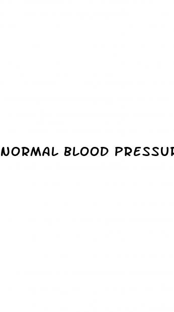 normal blood pressure adult