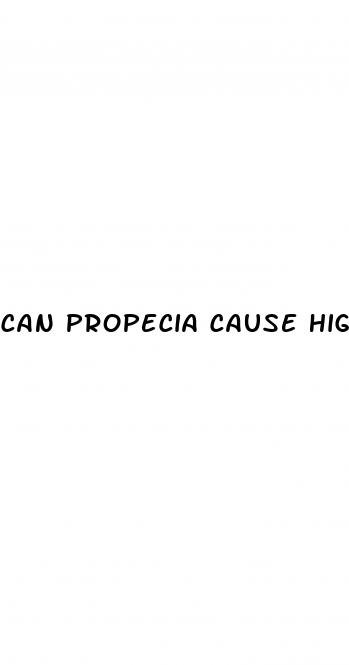 can propecia cause high blood pressure