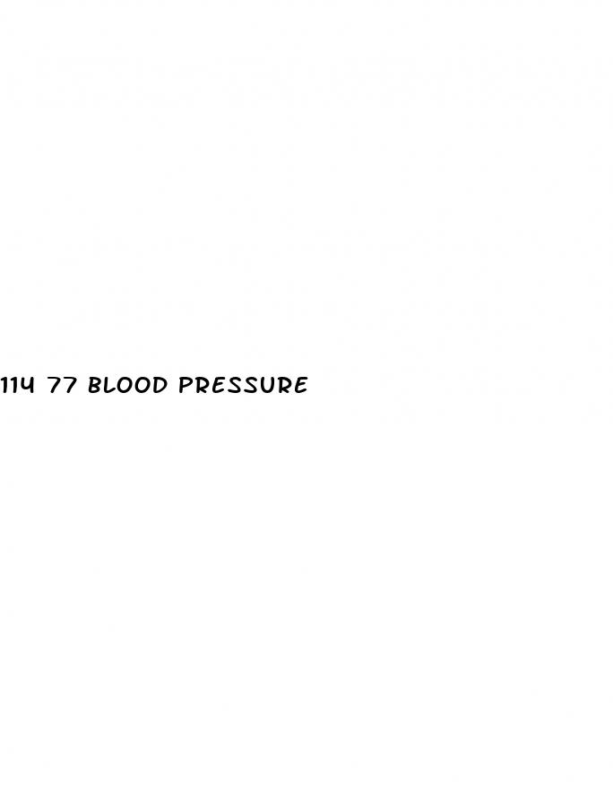 114 77 blood pressure