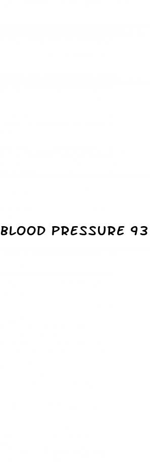 blood pressure 93 55