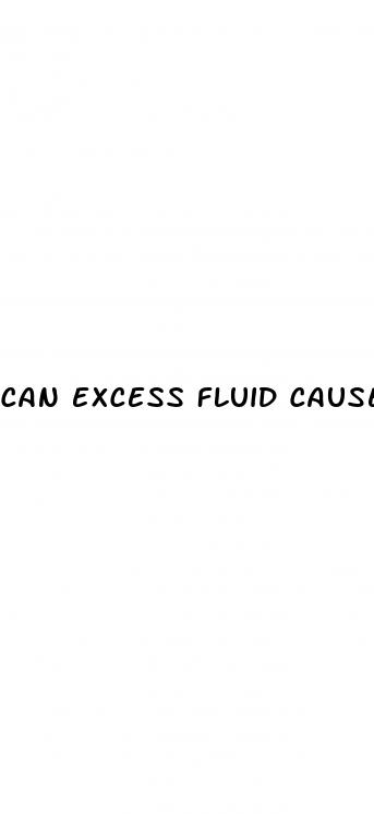 can excess fluid cause high blood pressure