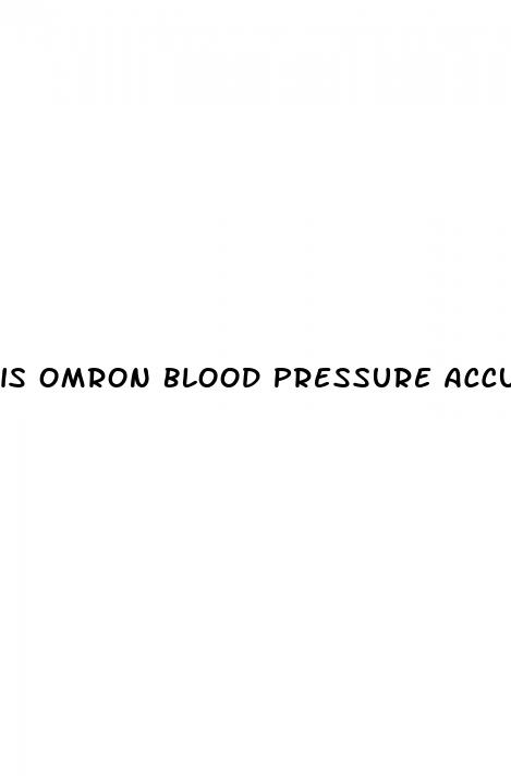 is omron blood pressure accurate
