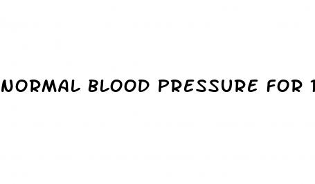 normal blood pressure for 14 year old boy
