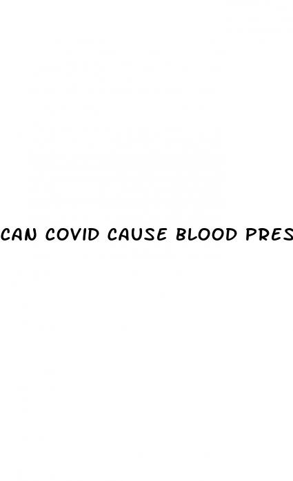can covid cause blood pressure spikes