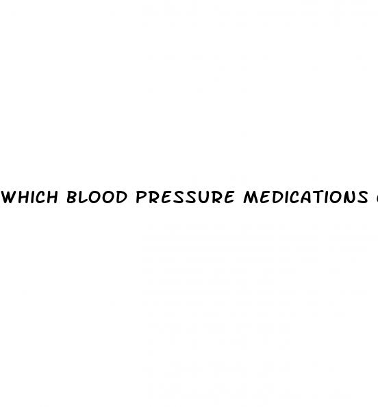 which blood pressure medications cause coughing